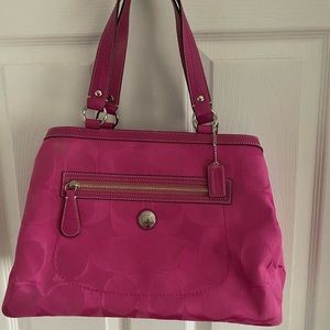 Pink Coach purse